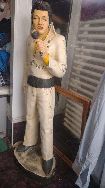 Elvis, statue en polyester, voir les photos pour plus de dét, Enlèvement ou Envoi