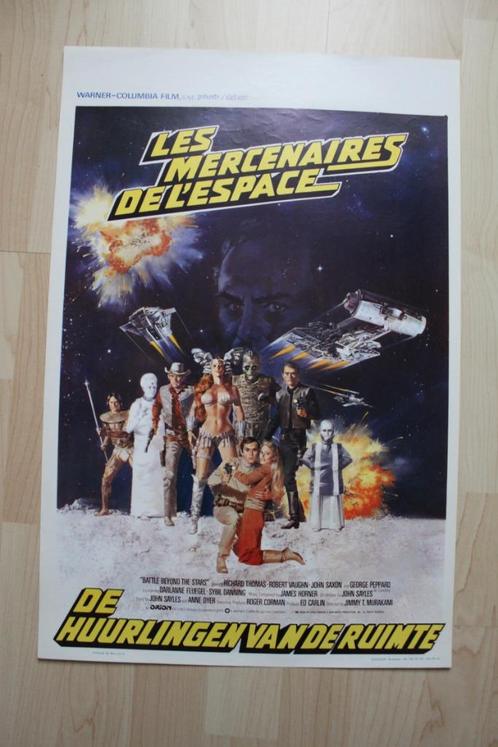filmaffiche Battle Beyond The Stars 1980 filmposter, Verzamelen, Posters, Zo goed als nieuw, Film en Tv, A1 t/m A3, Rechthoekig Staand