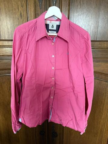 Chemise femme GAASTRA – Taille L – Rose à pois, Tour de cou 41/42 (L), Gaastra, Enlèvement ou Envoi, Rose