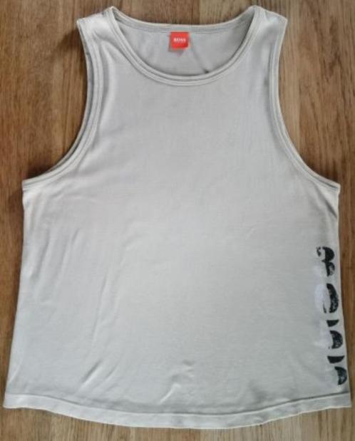 BOSS TANK TOP – beige – taille XL / L, Kleding | Heren, T-shirts, Gedragen, Maat 52/54 (L), Beige, Ophalen of Verzenden