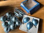 Kerstballen in blauw/grijs., Diversen, Ophalen, Zo goed als nieuw