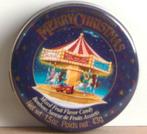 Boîte en fer-blanc ronde diam 7cm «Merry Christmas», Enlèvement ou Envoi, Comme neuf, Autre, Autres marques