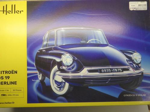 modelbouwkit Heller -Citroen DS 19   1/16, Hobby en Vrije tijd, Modelbouw | Auto's en Voertuigen, Nieuw, Auto, Groter dan 1:32