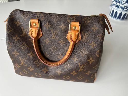 Vintage Louis Vuitton Speedy 25 monogram, Handtassen en Accessoires, Tassen | Damestassen, Gebruikt, Handtas, Bruin, Ophalen of Verzenden