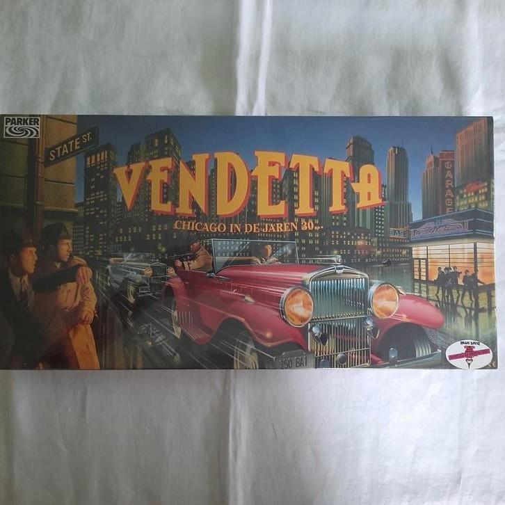 VENDETTA bordspel van PARKER *NIEUW*VINTAGE*SEALED*, Hobby en Vrije tijd, Gezelschapsspellen | Bordspellen, Nieuw, Drie of vier spelers