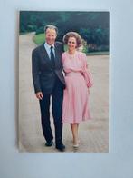 Bedankkaart dubbel jubileum koning Boudewijn, Ophalen