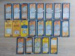 Lot d'anciennes cartes routières Michelin issues de 21 ancie, Collections, Enlèvement ou Envoi