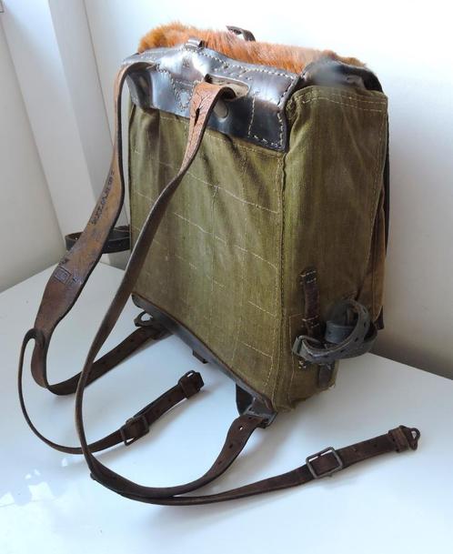 1943 gedateerd rugzak van Duitse soldaat, Verzamelen, Militaria | Tweede Wereldoorlog, Overige soorten, Ophalen of Verzenden