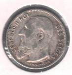 10355 * 50 cent 1909 frans  met punt * Z.Fr / Pr, Postzegels en Munten, Munten | België, Verzenden, Zilver