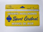 oude telefoonkaart Sport Cérébral BELGACOM Telecard, Enlèvement ou Envoi