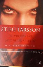 Stieg Larsson - De vrouw die met vuur speelde, Gelezen, Ophalen of Verzenden, Stieg Larsson