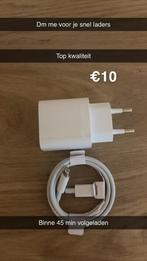 Snel laders meerdere stuks beschikbaar, Télécoms, Téléphonie mobile | Chargeurs pour téléphone, Apple iPhone, Enlèvement ou Envoi