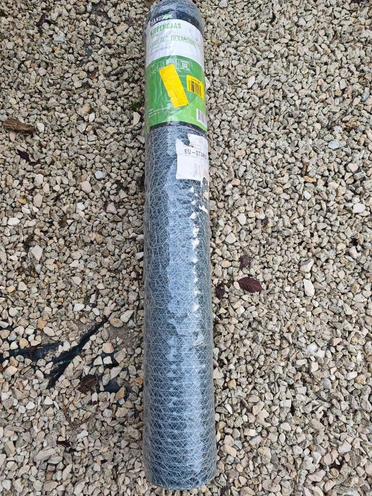 Handson kippengaas verzinkt 100 cm  25 m, Tuin en Terras, Gaas en Draad, Nieuw, Gaas, 20 meter of meer, Ophalen