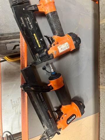 Nagelschietmachines reich en paslode beschikbaar voor biedingen