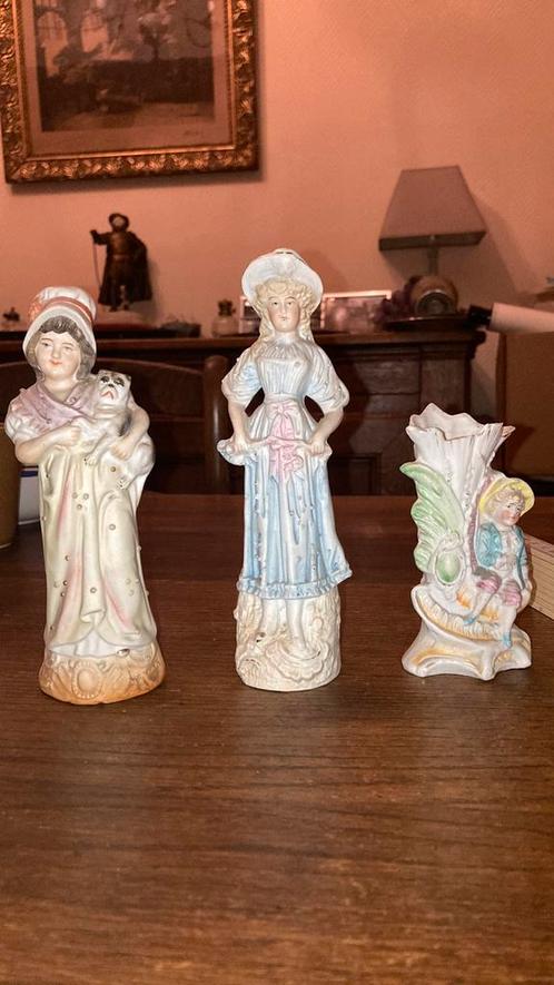 Fijne gouden koekjesfiguren, Antiek en Kunst, Antiek | Porselein, Ophalen of Verzenden