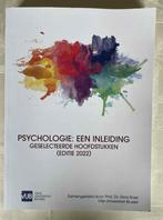 Psychologie: een inleiding  Prof Dr Gina Rossi, Boeken, Ophalen