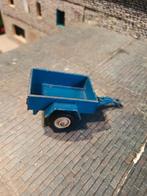 Petite remorque bleue vintage Britains de 1982, Enlèvement ou Envoi, Utilisé, Tracteur et Agriculture, Britains