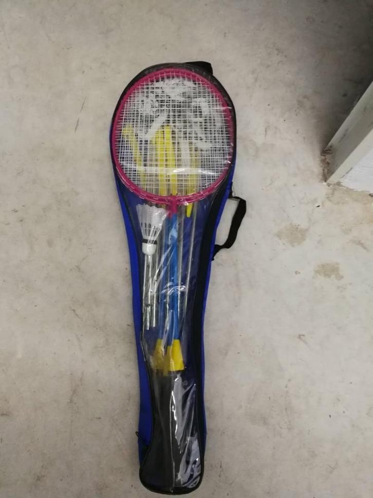 Nieuw Instant Badmintonspeelset, 5 euro per stuk, Sport en Fitness, Badminton, Nieuw, Racket(s), Ophalen