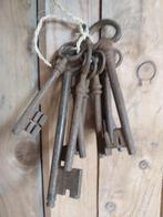 Leuke set van 10 oude sleutels, Ophalen of Verzenden