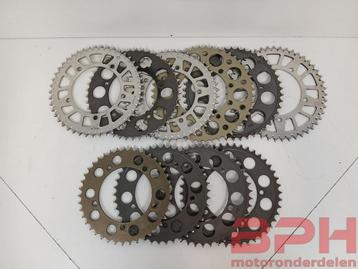 Diverse aluminium tandwielen Suzuki GSX-R 600 750 K6 K7 K8 K beschikbaar voor biedingen