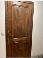 Eiken deur, Doe-het-zelf en Bouw, Deuren en Vliegenramen, Minder dan 80 cm, Gebruikt, Hout, Ophalen