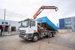 Mercedes-Benz ACTROS 2632 K-MP3 + FASSI F170A.22 (bj 2010), Automaat, Euro 5, Achterwielaandrijving, Wit