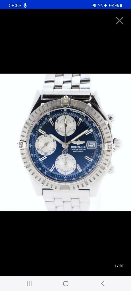 Breitling Chronomat A13352, Handtassen en Accessoires, Horloges | Heren, Zo goed als nieuw, Breitling, Ophalen of Verzenden