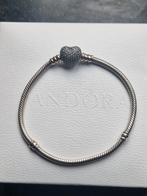 Bracelet Pandora cœur scintillant, Enlèvement ou Envoi, Comme neuf