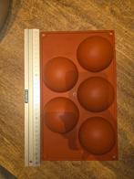 Silicone bakvorm chocoladevorm halve bol, Ophalen of Verzenden, Zo goed als nieuw, Taarten of Cupcakes, Bakvorm