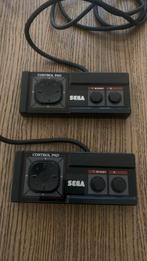 2 Sega Master System Model-3020-controllers, Games en Spelcomputers, Spelcomputers | Sega, Ophalen of Verzenden, Gebruikt, Met 2 controllers