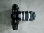 Olympus OM4 met Olympus Zuiko 50mm macro lens,14-25 m.ringen, Audio, Tv en Foto, Fotocamera's Analoog, Ophalen of Verzenden, Zo goed als nieuw