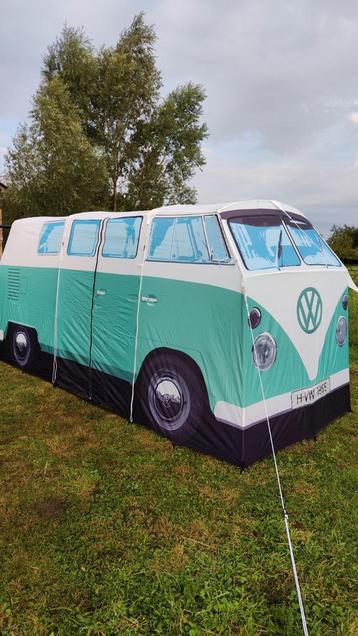 Vw volkswagen t1 camper van tent groen, Caravans en Kamperen, Ophalen, Zo goed als nieuw