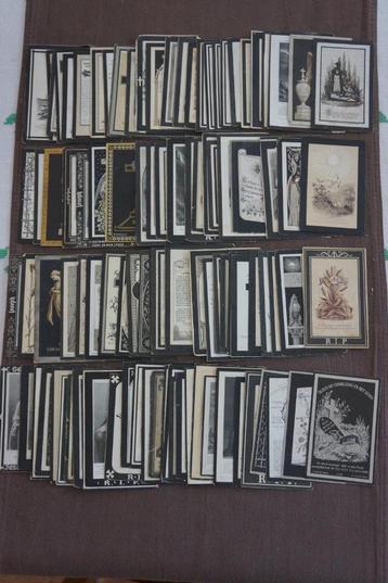 100 doodsprentjes (OVERLIJDENSJAREN 1880 t/m 1889) REEKS 1. beschikbaar voor biedingen
