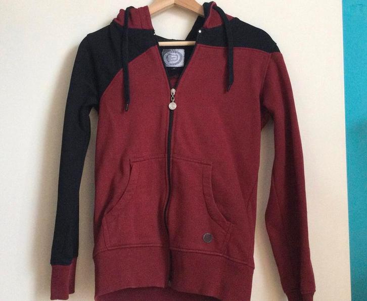 Hoodie unisex, Kleding | Dames, Truien en Vesten, Zo goed als nieuw, Rood, Ophalen