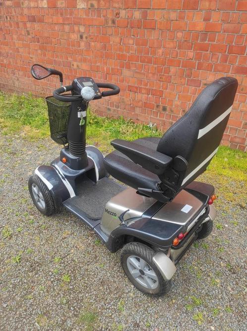 Scootmobiel mezzo grijs moet vandaag weg doe bod, Diversen, Brommobielen en Scootmobielen, Gebruikt, Life and Mobility, 46 km of meer