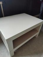 Wit bijzettafeltje, Huis en Inrichting, Tafels | Bijzettafels, Ophalen, Gebruikt