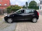 Dacia sandero 1.2 benzine 102000 km 09/2012 airco, Auto's, Euro 5, 4 cilinders, Zwart, 5 deurs