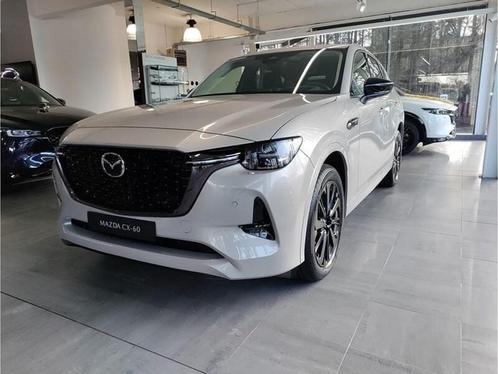 Mazda CX-60 2.5 e-SKYACTIV PHEV 8AT AWD * HOMURA + CON. PAC, Auto's, Mazda, Bedrijf, 4x4, ABS, Adaptieve lichten, Adaptive Cruise Control