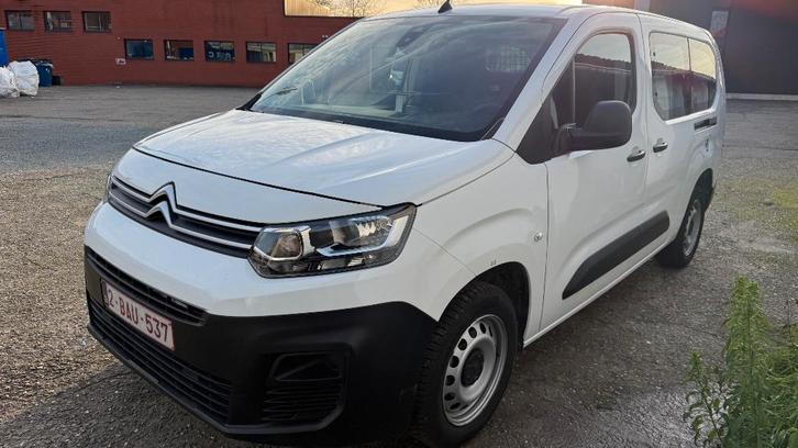 Citroen Berlingo XL  09/2021_8400€ netto_Keuring+Garantie, Autos, Camionnettes & Utilitaires, Entreprise, Achat, ABS, Airbags