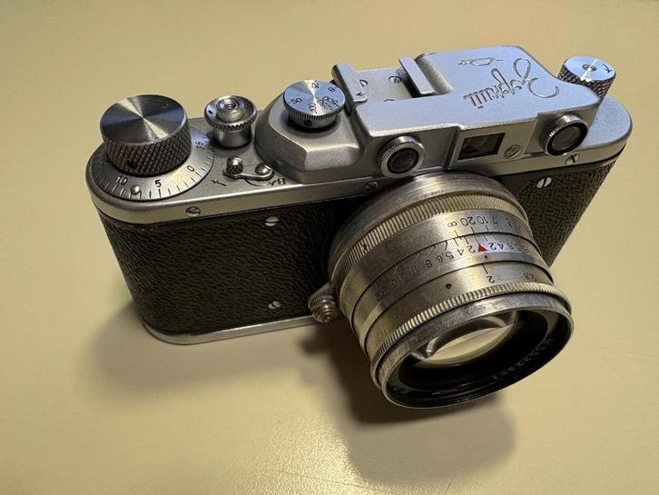 Appareil photo Zorki 1c – Réplique Leica II, Audio, Tv en Foto, Fotocamera's Analoog, Zo goed als nieuw, Compact, Overige Merken