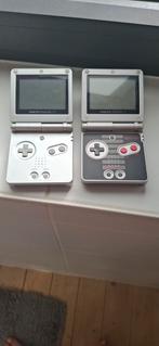 2x nintendo game boy advance sp., Ophalen of Verzenden, Gebruikt, Game Boy Advance
