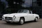 Mercedes-Benz 190 SL in zeer goede staat! Taxatierapport, Auto's, Mercedes-Benz, Lederen bekleding, Zwart, Cabriolet, Wit