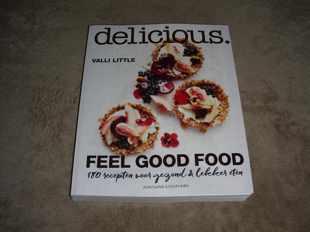 Kookboek 'Delicious feel good food', 180 recepten, Boeken, Valli Little, Ophalen of Verzenden, Zo goed als nieuw, Gezond koken
