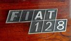Fiat 128 embleem voor modellen vanaf 1969, Ophalen of Verzenden, Gebruikt, Fiat