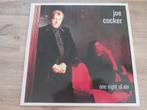 Vinyl LP Joe Cocker One night of sin Pop Classic Rock 80s, Cd's en Dvd's, Ophalen of Verzenden, 12 inch