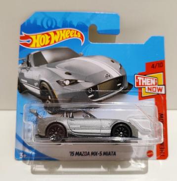 Hot Wheels '15 Mazda MX-5 Miata Grijs (2021) beschikbaar voor biedingen