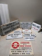 À saisir 8 plaques émaillée et 1 PVC, Enlèvement ou Envoi, Comme neuf, Panneau publicitaire