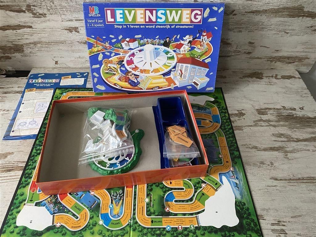 Levensweg blauwe doos [s413], Verzenden, Zo goed als nieuw