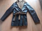 winterjas omgekeerd lam, Kleding | Dames, Jassen | Winter, Maat 38/40 (M), LEDERZAAK, Bruin, Ophalen of Verzenden