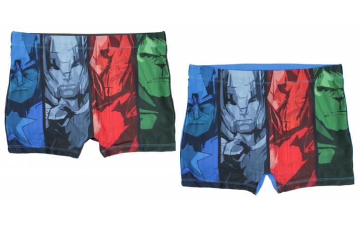 Avengers Zwembroek Marvel - Maat 134 - 140, Kinderen en Baby's, Kinderkleding | Kinder-zwemkleding, Nieuw, Zwembroek, Maat 140
